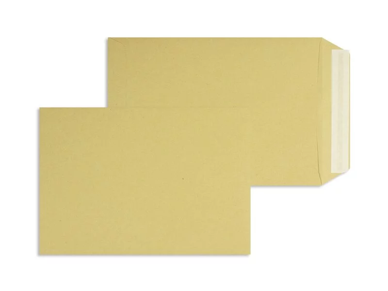 braune Briefumschläge 162 x 229 mm DIN C5 - 500 Stück