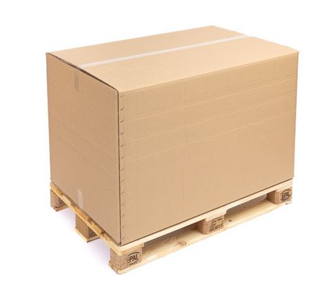 Pal-Container 1170 x 770 x 740 mm - 0,66 m³ - 3-wellig