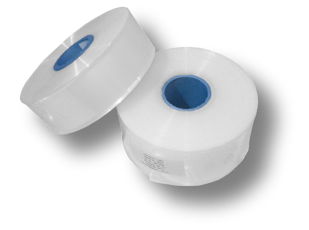 Schlauchfolie 450 x 0,1 mm x Länge 250 m