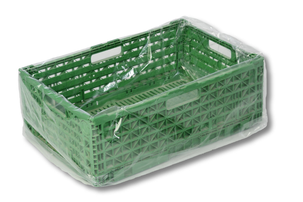 Seitenfaltensäcke 430 + 320 x 550 mm - transparent - 2000 Stück