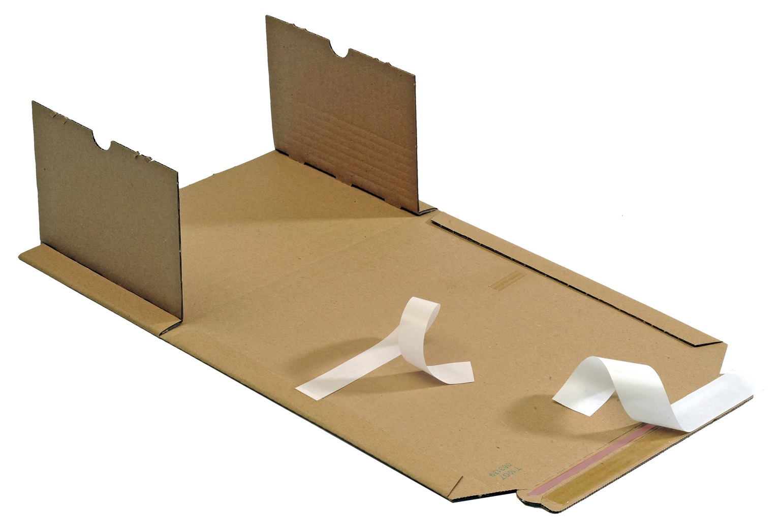 Packster Buchverpackung Universal – A3, 455x325x80mm, Braun, Mit SK-Verschluss, 1.20 B